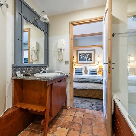 公寓 Appt Renove, 6 Personnes Arc 1950 Vue Exceptionnelle Montblanc, Sauna, Hammam, Piscine Int Et Ext *