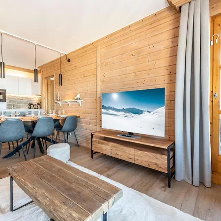 Appt Renove, 6 Personnes Arc 1950 Vue Exceptionnelle Montblanc, Sauna, Hammam, Piscine Int Et Ext *